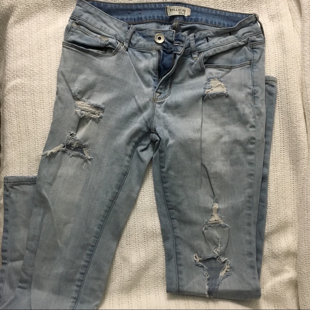 Pacsun Ripped Skinny Jeans - Picture 2 of 6